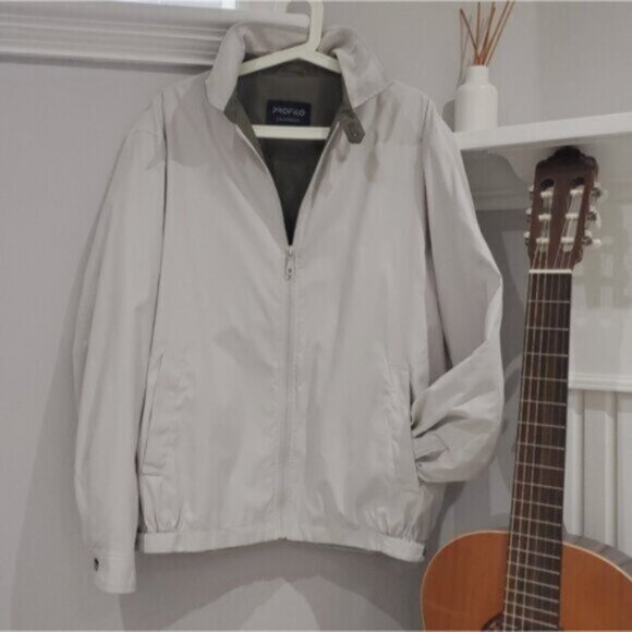 Vintage 1980s Profilo Classics Suede like Jacket with interior utility pockets - Picture 10 of 15